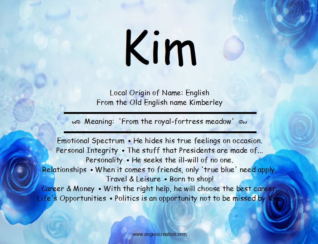 Kim Unique Names