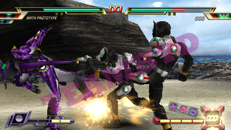 Kamen Rider Climax Heroes Fourze PSP