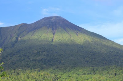 Mount Gamalama In Ternate Beauty Island