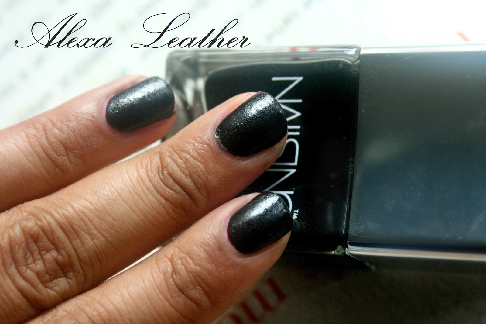 Nails Inc. Nailkale Alexa Leather Review, Photos & Swatches