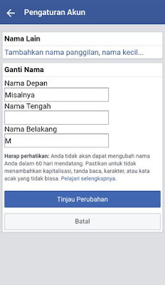 Cara Mengganti Nama FaceBook Lite Hp Android 100% work Cara Mengganti Nama FaceBook Lite Hp Android 100% work