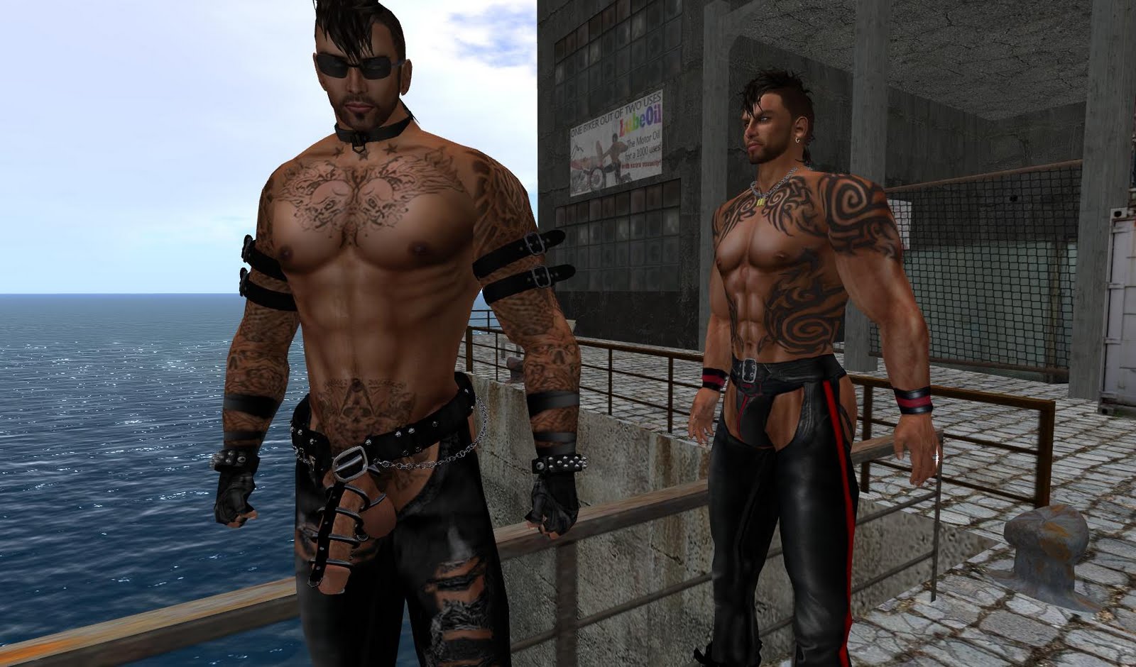 Sofian Samtanko S Second Life Second Life Hubs Gay Garage.