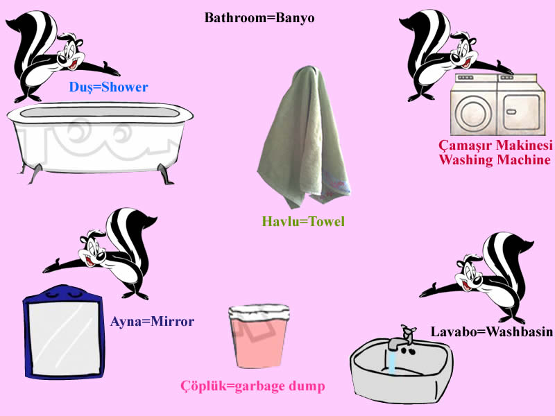 Orijinal Ingilizce Banyo