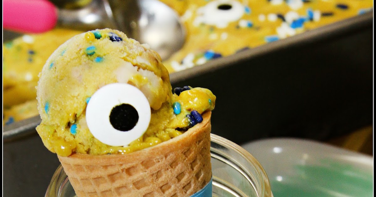 For the Love of Food Easy & Healthy Minion Banana Ice Cream