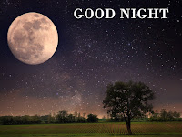 good night wallpaper, moon picture to wishing a good night to your dear one