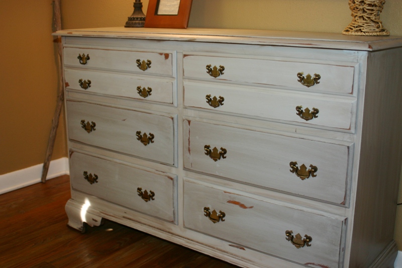 charming creations Aged & Distressed Gray Dresser for Sale