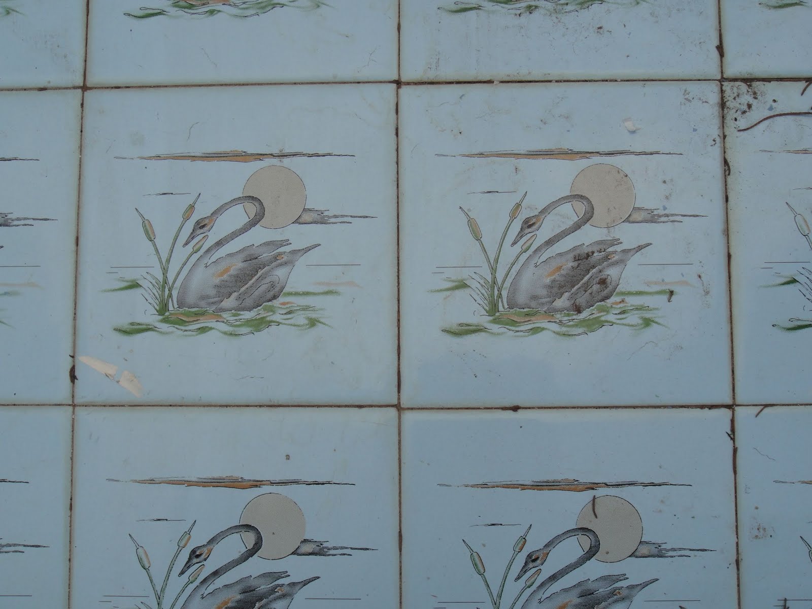 Puño de Letras Esta foto es la imagen de los azulejos de una de las