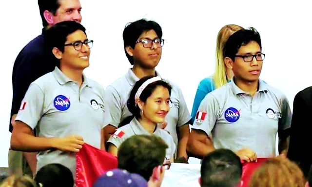 Alumnos de laUNI lograron el primer puesto en el concurso de la NASA en la Categoría AIAA Telemetry/Electronics Award