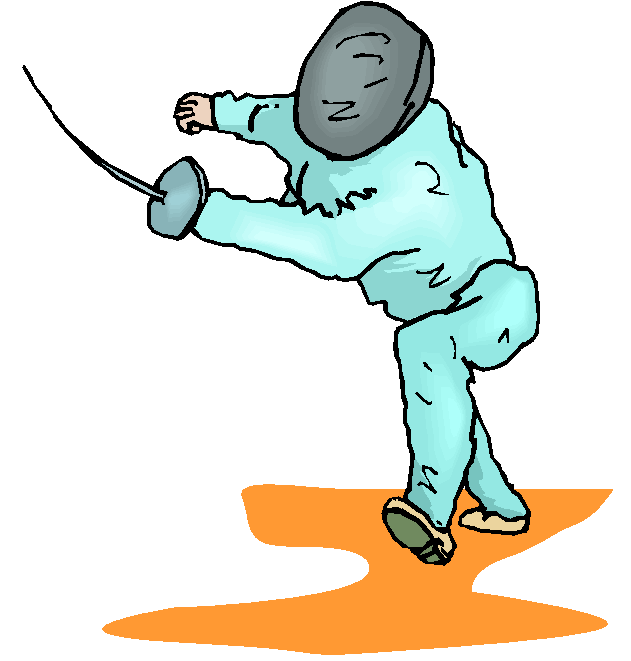 fencing sport clipart - photo #27