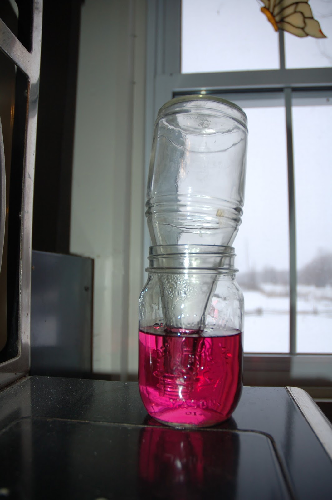 Nes' Farm Homemade Barometer