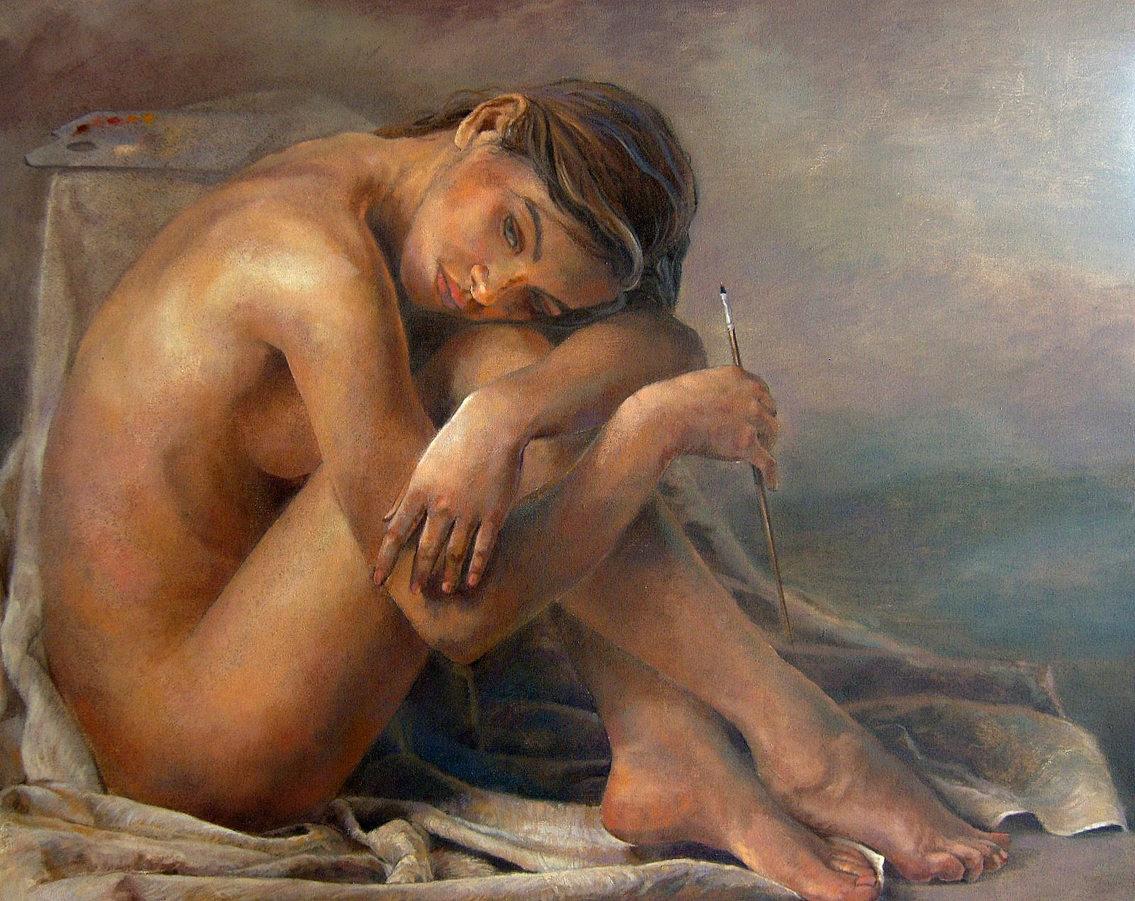 Remy Daza Rojas, Bolivian painter. https://www.taringa.net/posts/arte/15493...