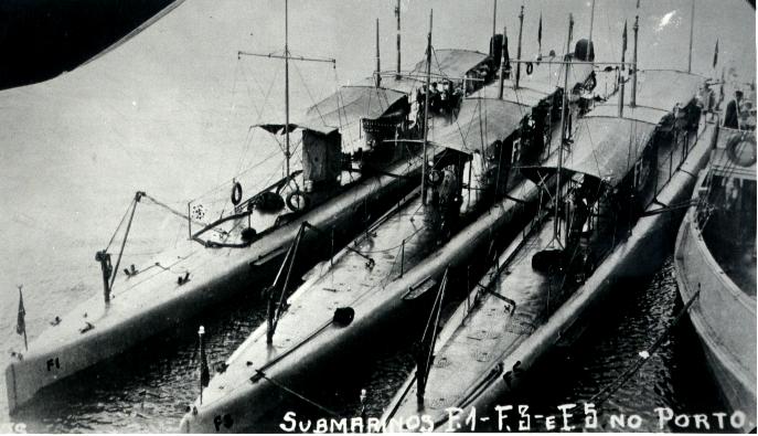 Flotilha de Submersíveis (1914) - F1 F3 E F5