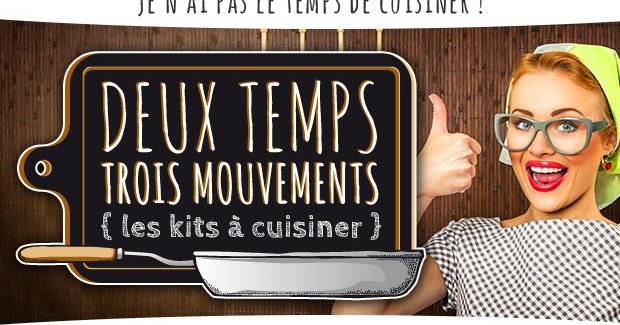 Comment ça se dit en français? en deux temps trois mouvements