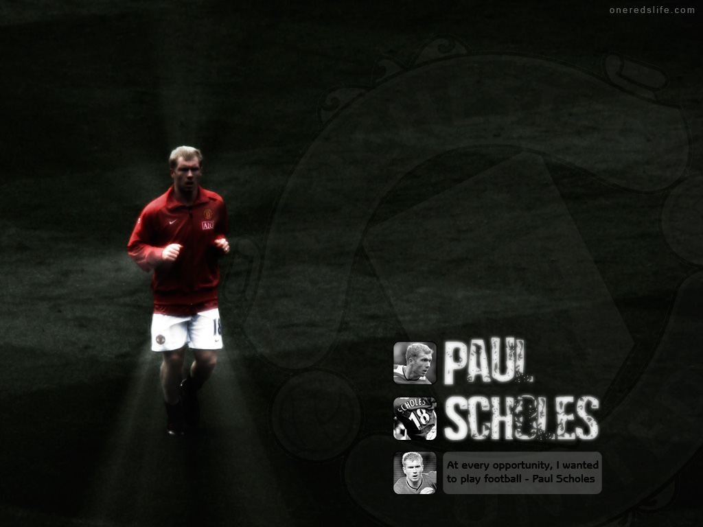 wallpaper free picture: Paul Scholes Wallpaper 2011
