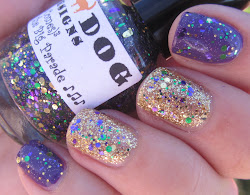 comes mani featuring tuesday fat dog shade parade designs polish nail