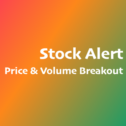 Stock Alert on Price & Volume Breakout @ SG ShareInvestor