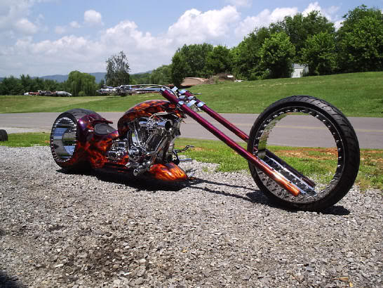 Super Custom Bike S Hub Less Harley Davidson