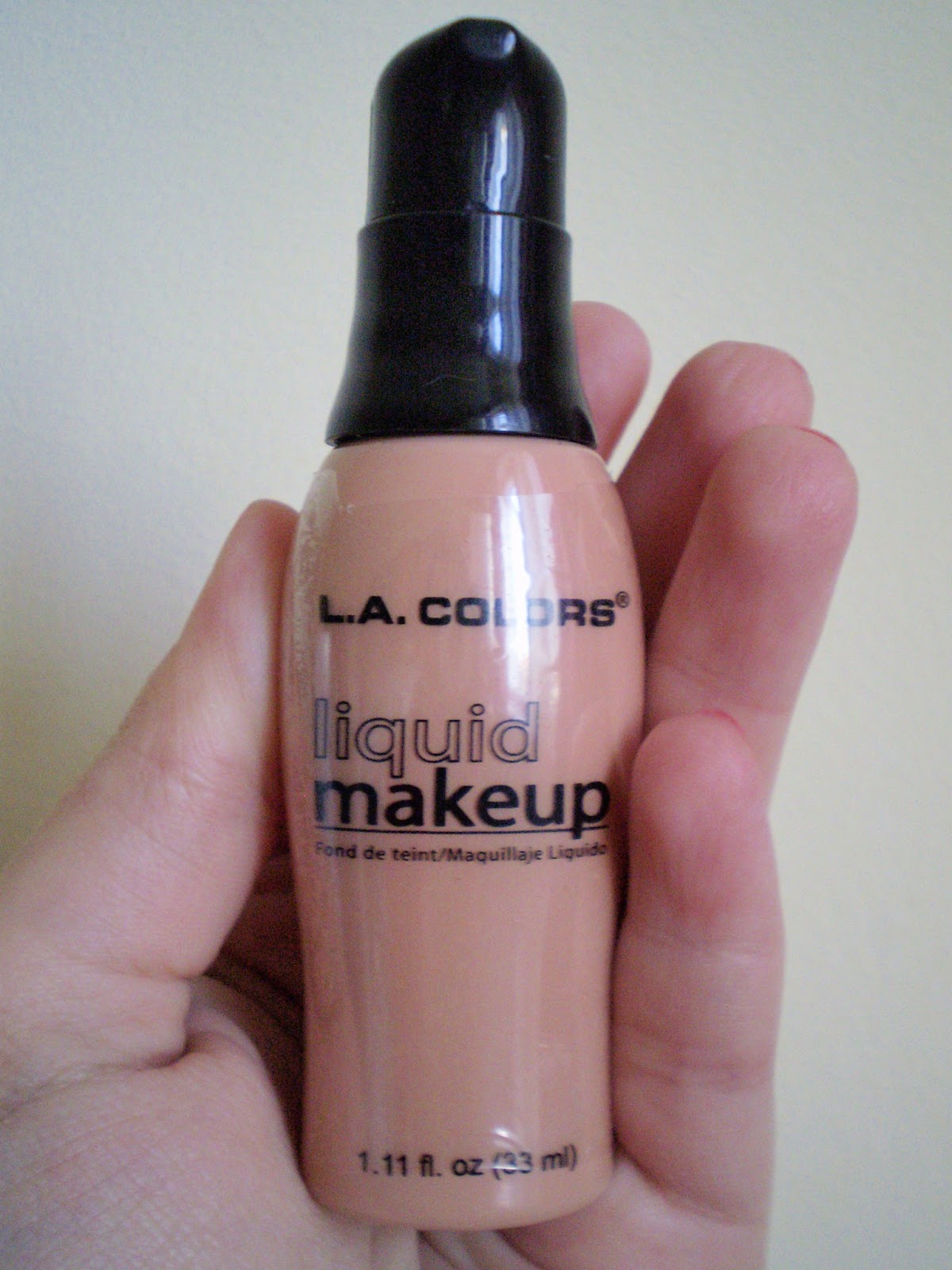 Pink Glamour L.A. Colors Liquid Makeup review