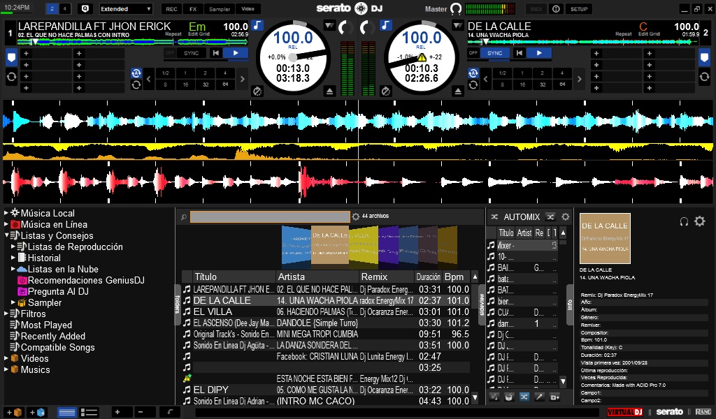 2020 Virtual Dj Serato Skin ascsedish
