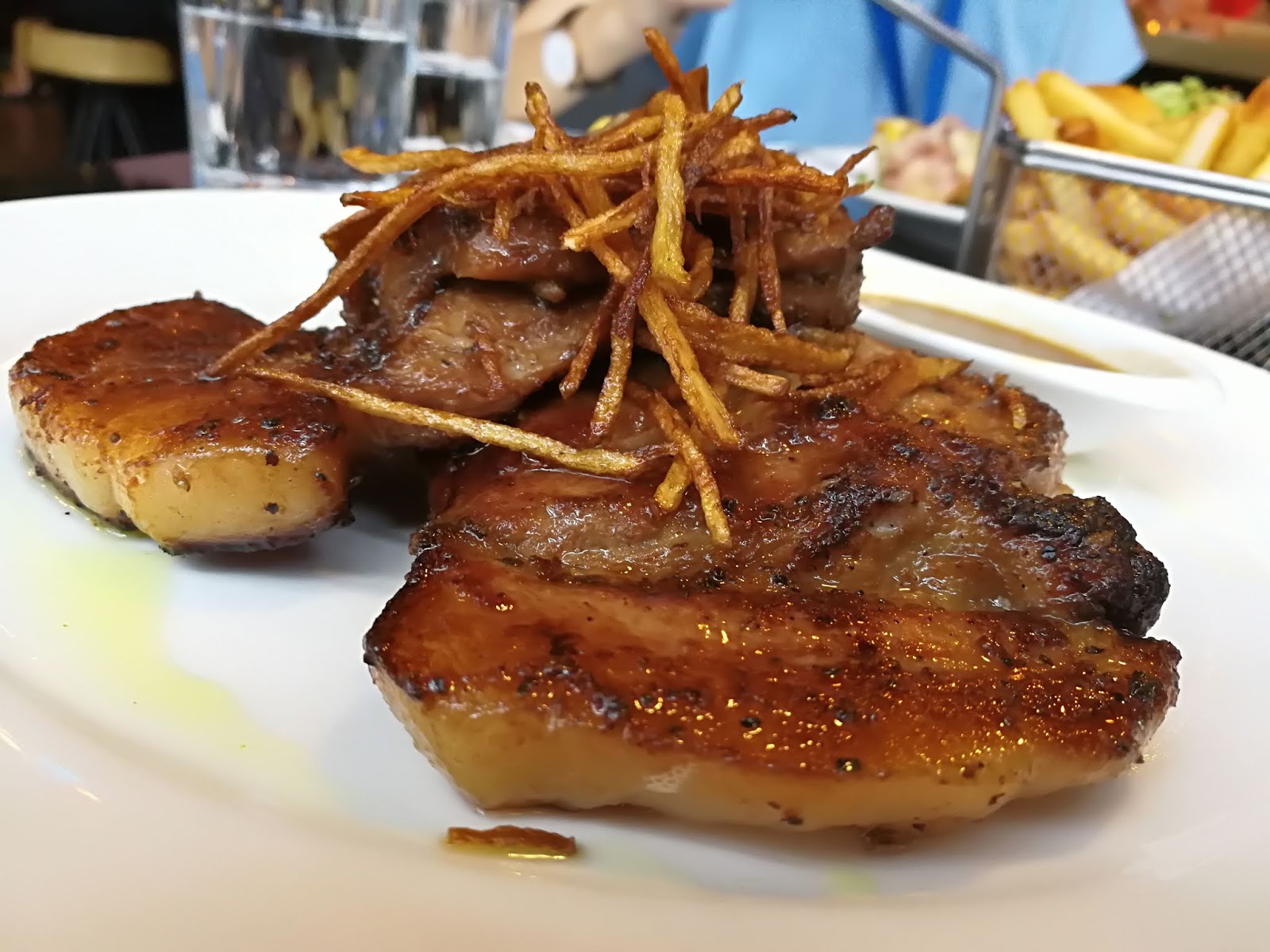 Grilled Pork Steak At 33 Blue Room Petaling Jaya Shirley My