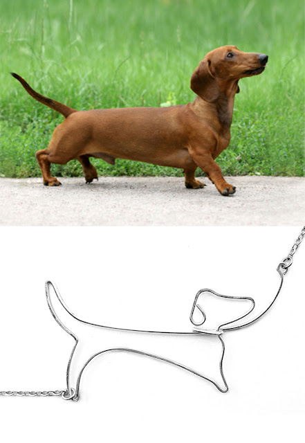 Dachshund necklace