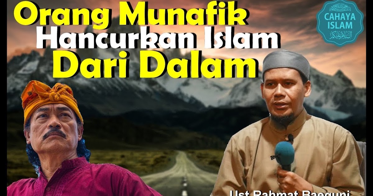 Ceramah Tentang Ciri Ciri Orang Munafik Ini Cirinya