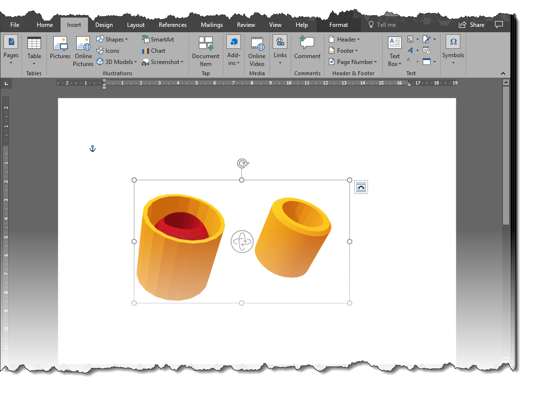 How To Add 3D Models to Documents and Presentations