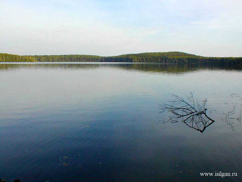 Озеро Ташкуль. ЗАТО город Снежинск. Челябинская область