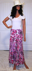 Sassy in Abstract Animal Print in Purple and Pink