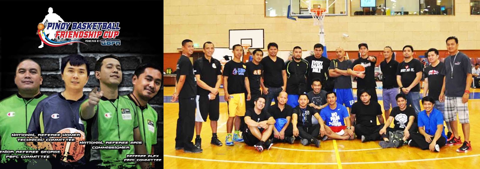 Qatar Basketball Filipino Referee SBP License Alex is my Name