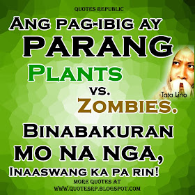 Ang pag-ibig parang Plants vs. Zombies. Binabakuran mo na nga, inaaswang ka pa rin!