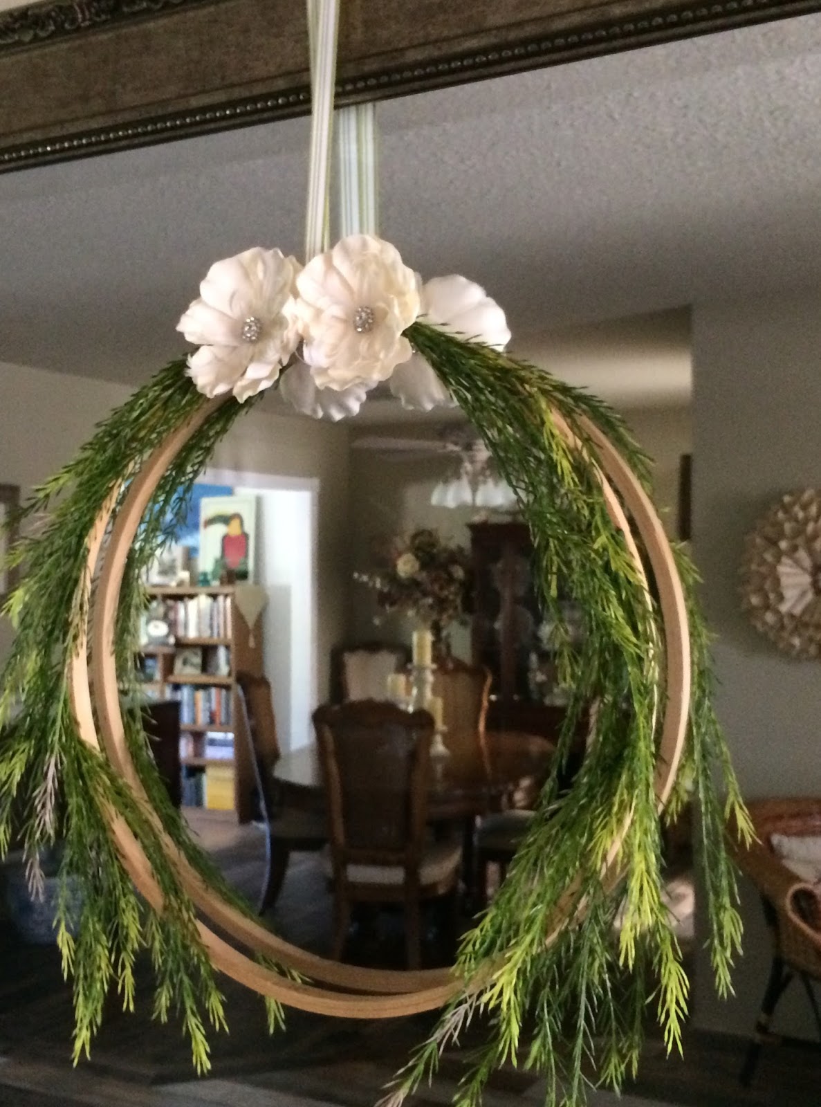 Embroidery Hoop Wreath Inspiration