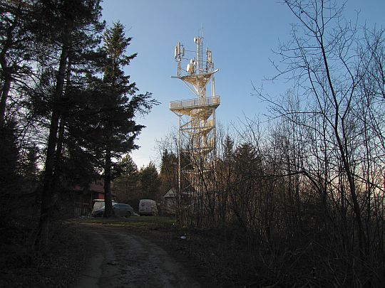 Wieża widokowa na Chełmie.