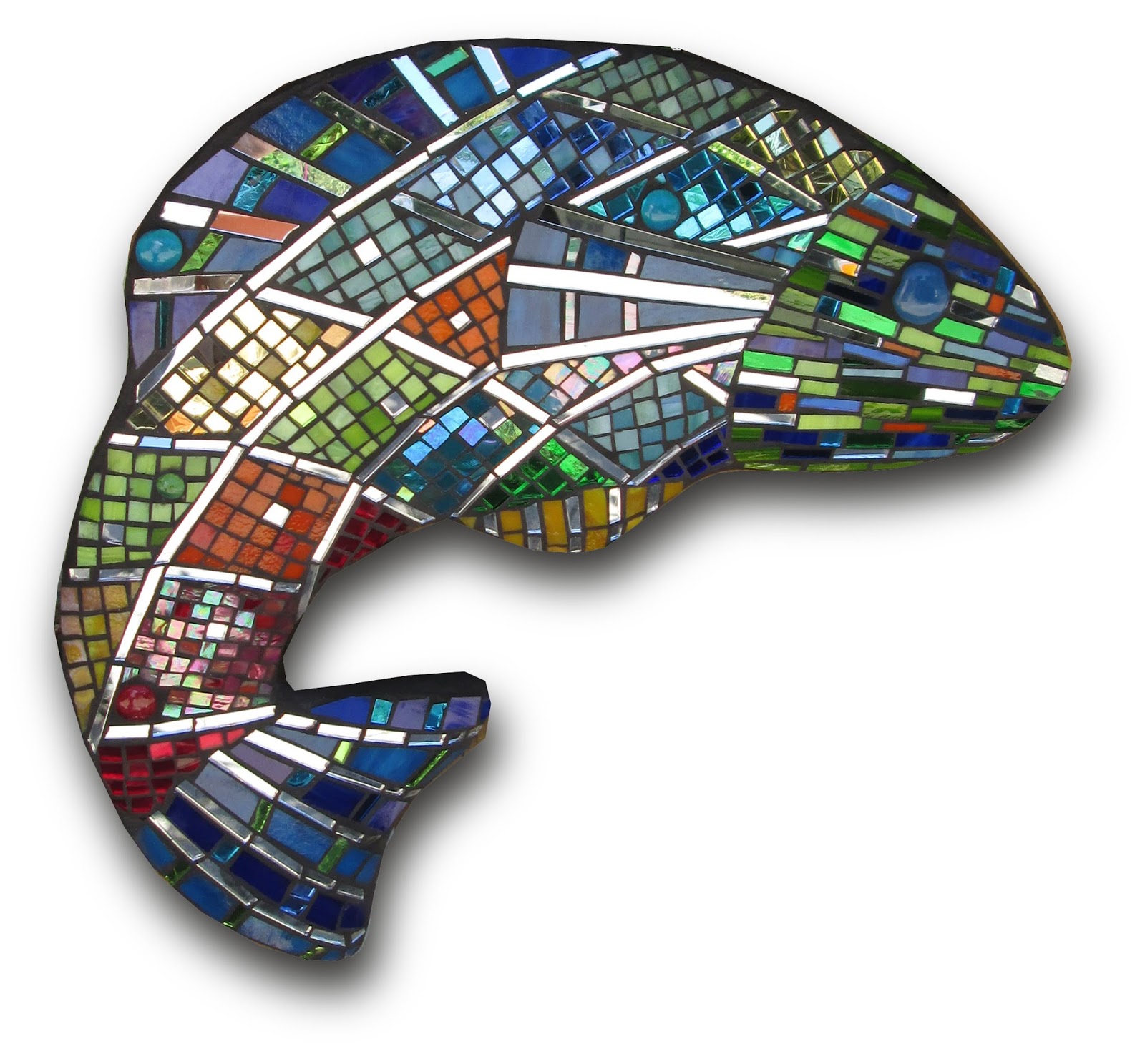 Kim Larson Art, Mosaics + More Mosaic Fish