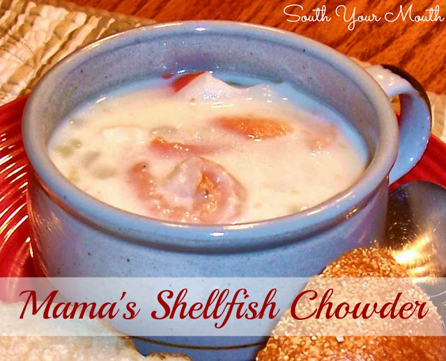 South Your Mouth Mama's Wicked Awesome Shellfish Chowder