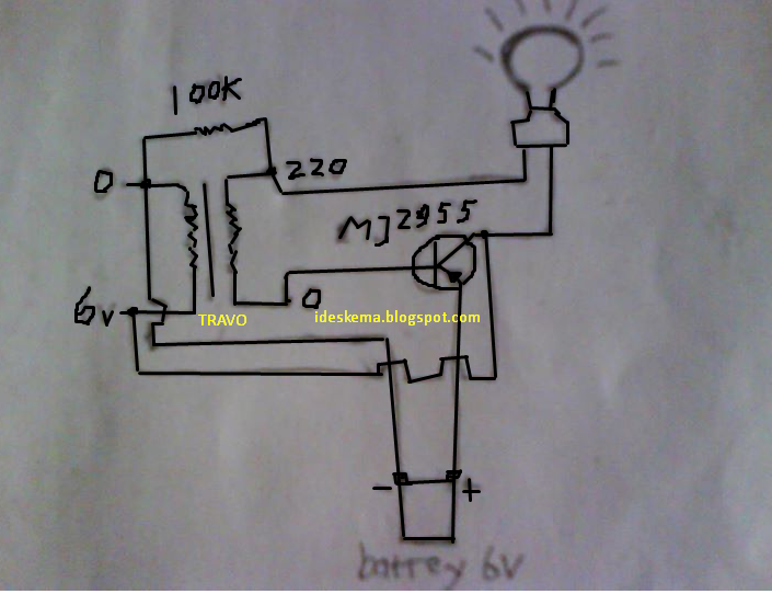 Rangkaian Joule Thief Sederhana Dari 3v Bisa Menyalakan