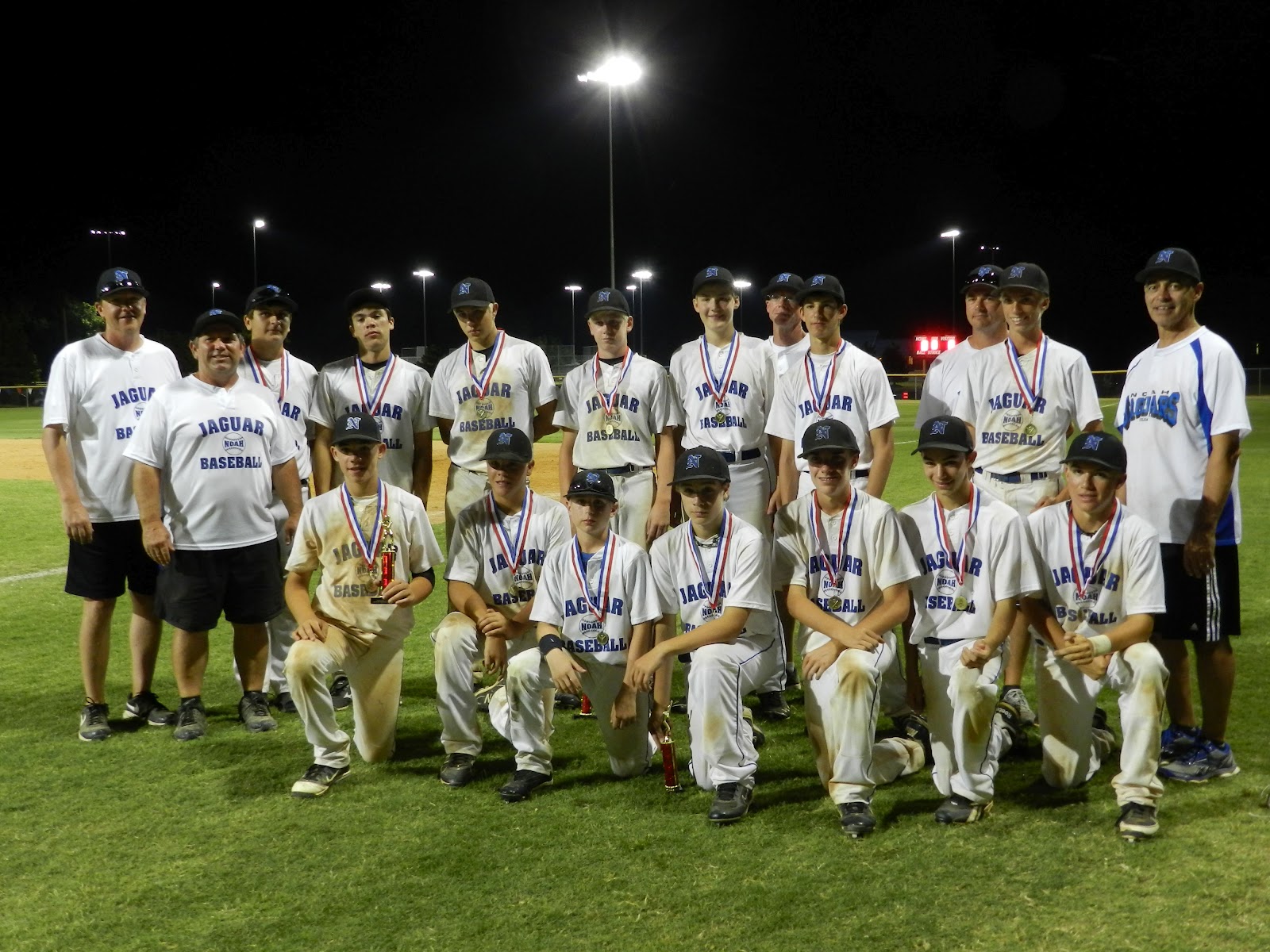 NOAH Jaguar Baseball 14U Jags place 5th at World Series