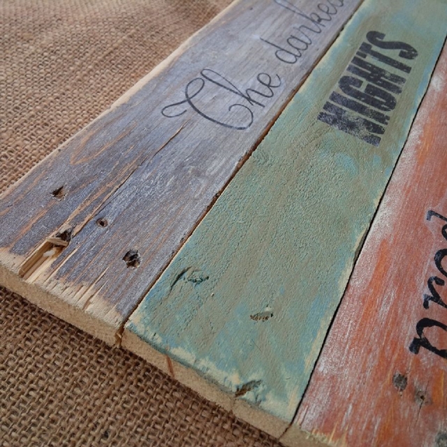 come fare quadri con i pallet