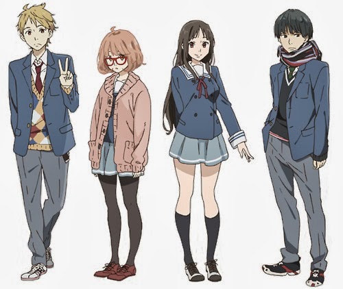 Kyoukai no Kanata: comédia, romance e muita aventura sobrenatural