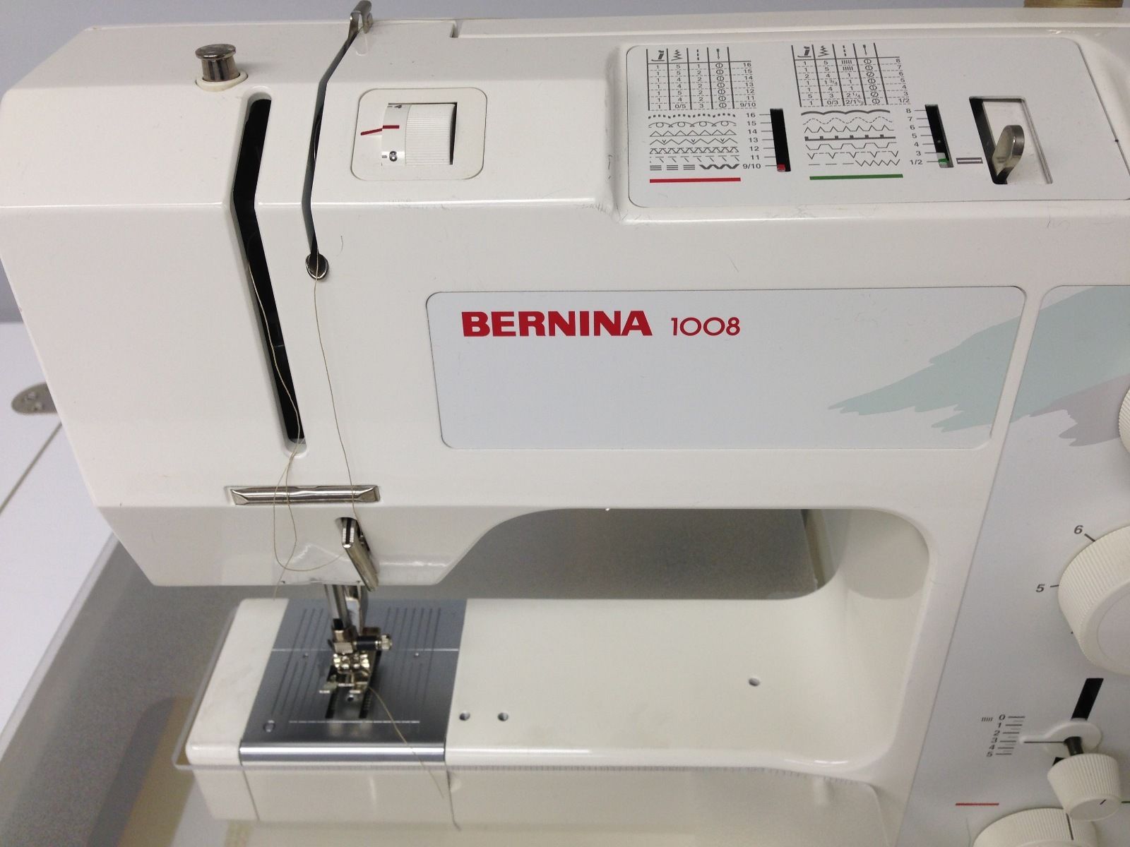 Bernina 1008 is a great heavy duty sewing machine