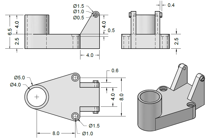 CARA MEMBUAT MODEL 3D DI AUTOCAD