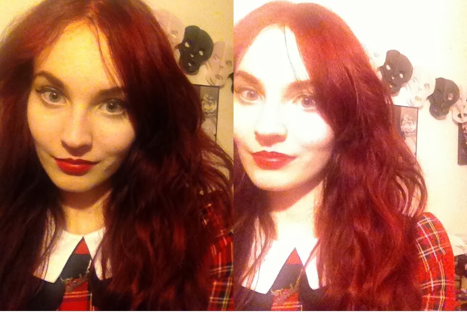 J'adore Jade BEAUTY 'I Saw Red' Bleach London Super Cool Colours