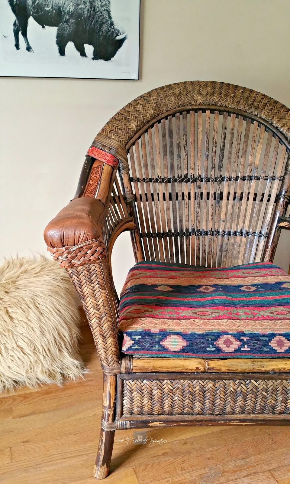 Pier 1 Wicker and Rattan Chair Makeover Redo It Yourself Inspirations