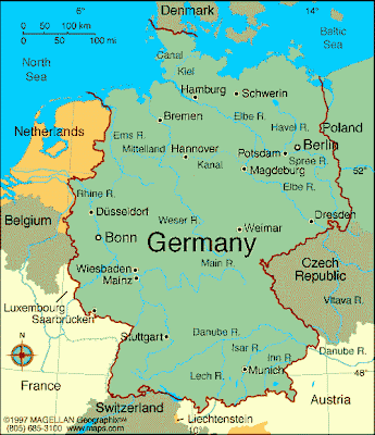 Mapa de Alemania Imagen | Mapa de Alemania Ciudades