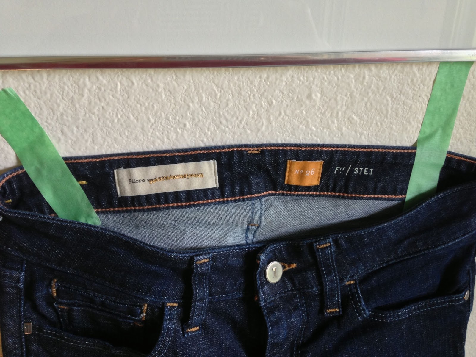 Pilcro Jeans Size Chart