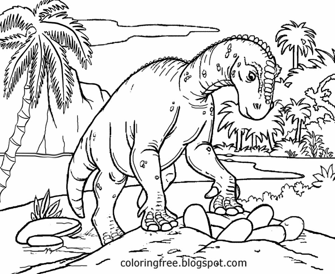 Jurassic World Dinosaur Coloring Pictures