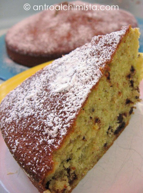 Torta alla Banana con Gocce di Cioccolato