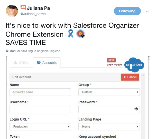 Nerd Work [Salesforce / Chrome Extension] Happy birthday to the