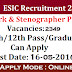 ESIC  Recruitment For Freshers On 2016 :: Apply Immediately