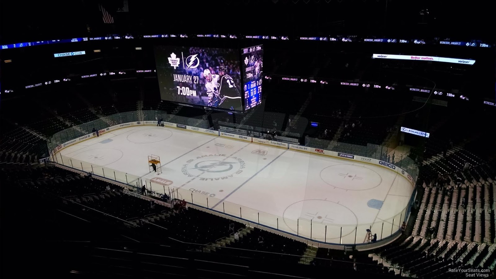 Tampa Bay Lightning Seating Chart View